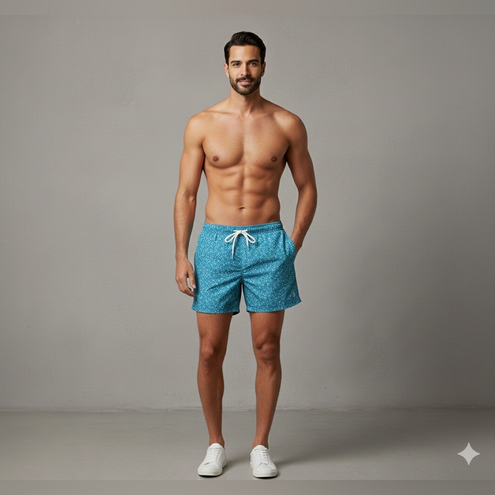 Penguin Swim Trunks